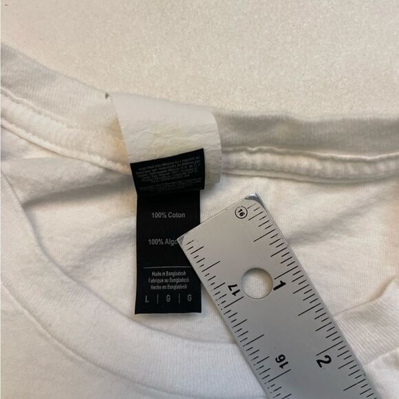 Scarface Movie Logo Graphic T-shirt Men Large White Short Sleeve - Picture 5 of 6